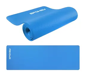 Spokey FLUFFY blau / Gymnastikmatte / 180 x 60 x 1 cm