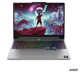 Lenovo LOQ 15AHP11 Luna Gray / Notebook / 15,3" WUXGA / AMD RYZEN 7 250 / 16 GB / 512 GB SSD / RTX 5060 8 GB / Ohne Betriebssystem