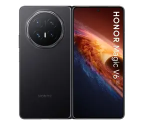 Honor Magic V6 16 GB/512 GB Schwarz / Faltbares Smartphone / 6,52" OLED-Display / 120 Hz / Snapdragon 8 Elite Gen 5 / 6660 mAh / IP68