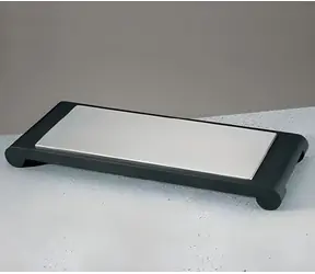 Rommelsbacher WPS 857 silber / Kochplatte / 850 W / Edelstahloberfläche / hält 60 Minuten warm