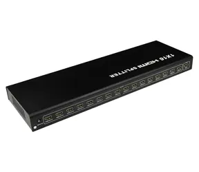 Aten HDMI-Splitter 1-16 / Video-Splitter / 16 Anschlüsse / Full HD 1080p / 3D / Metallgehäuse