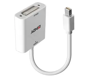 Lindy Mini DisplayPort auf DVI-I / Adapter / 1920x1200 px / HDCP 1.4/2.2 / 0,18 m
