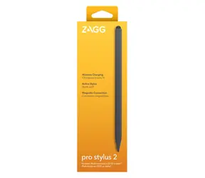ZAGG Pro Stylus2 grau / Stift / für iPad Pro 11" und 12,9" / mit integriertem Akku