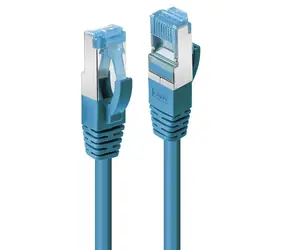 Lindy Cat6a S/FTP 3 m blau / Patchkabel / RJ45-RJ45 / PIMF / LSZH / 10 Gbit/s
