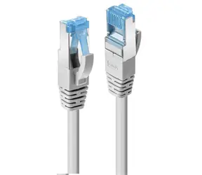 Lindy Cat6a S/FTP 3 m grau / Patchkabel / RJ45-RJ45 / PIMF / LSZH / 10 Gbit/s