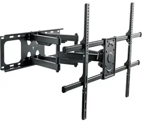 Schwaiger TV-Wandhalterung schwarz / TV-Wandhalterung / 50" - 90" / VESA 800x600 / max. 75 kg / neigbar, drehbar