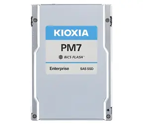 KIOXIA PM7- R 15,38 TB / SSD-Festplatte / 2,5" SAS 24 Gbit/s / Selbstverschlüsselndes Laufwerk