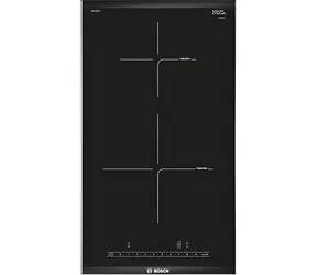 BOSCH PIB375FB1E schwarz / Induktionskochfeld / Domino 30 cm / 2 Kochzonen / Touch-Bedienung / 3700 W