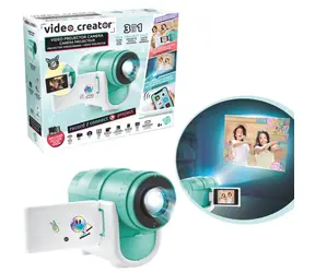 Canal Toys Kamera mit Projektor So Slime grün-weiß / Spielzeug für Vorschulkinder / Videoprojektion