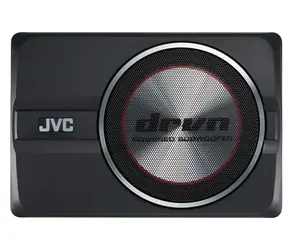 JVC CW-DRA8 schwarz / Auto-Subwoofer / 150 W / Fernbedienung
