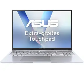 Asus Vivobook 16 M1605NAQ-MB226W silber / Notebook / 16" WUXGA / AMD RYZEN 7 170 / 16 GB DDR5 / 1 TB SSD / Windows 11
