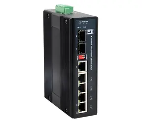 LevelOne IES-0600 / Industrie-Switch / 5x GbE / 1x SFP Combo / Metall / DIN-Schiene / IP30