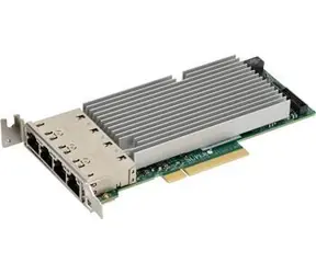 SuperMicro STG-i4T / Erweiterungskarte / PCIe Gen3 x8 (LP) / 4X 10GbE RJ45 / Intel XL710 + X557