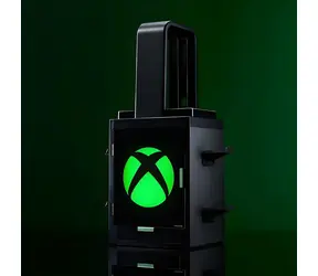 NUMSKULL Xbox Logo Spieledisc-Halterung Schwarz / Für Xbox / LED-Hintergrundbeleuchtung / Kabelgebundene Stromversorgung