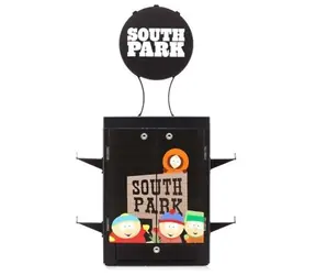 Numskull Gaming Spind South Park Logo schwarz / Spiele-Disc-Regal / Xbox