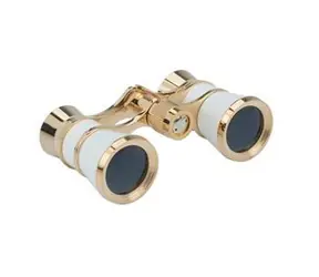 Konus Opernglas 3x25 weiß / Theaterguckloch