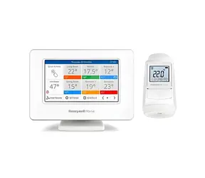 Honeywell Home EvoHome EVO-APARTMENT- PLUS / Starter-Kit / Steuereinheit + HR93 Thermokopf