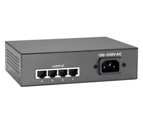 LevelOne FEP-0511 / Switch / 4X FE PoE+ / 1x FE / 65 W / Metallgehäuse
