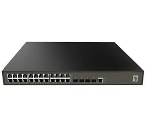 LevelOne GEL-2871 / Switch / 24x Gigabit / 4X SFP / Managed L2+ / 19"