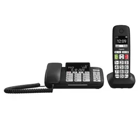 Gigaset DL780 PLUS schwarz / Tischtelefon / DECT / schnurloses Mobilteil / Freisprecheinrichtung