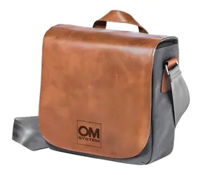 OM System OM-D Messenger Bag Leder Mini / Kameratasche / Echtleder / inkl. Tragegurt