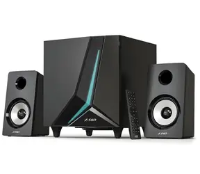 F&D F670X schwarz / Lautsprecher / 2.1 / 70 W / Bluetooth 5.3 / USB / RGB-Hintergrundbeleuchtung / Fernbedienung