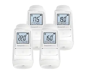 Honeywell Home EvoHome EVO-TRV4 / Thermostatkopf / 4 Stück / kabellos