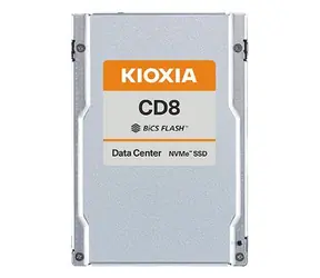 KIOXIA CD8-V 1,6 TB / SSD / 2,5" PCIe 4.0 x4 / TLC / R: 7200 MB/s / Schreiben: 3500 MB/s / 5 Jahre