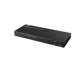 Lindy 38535 HDMI-Splitter 1:4 / HDMI-Splitter / 8K 60Hz / HDMI 2.1 / HDCP 2.3 / Audioausgang
