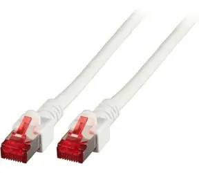 EFB weiß (K5518.15) / Patchkabel / Cat6A S/FTP / 15 m / RJ-45 / LSZH