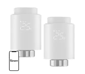 Sonoff TRVZB 2 Stück / Thermostatkopf / ZigBee / Intelligente Heizung