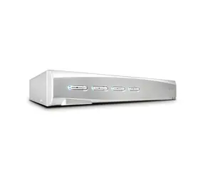 Lindy KVM Switch Pro 4- Port DisplayPort 1.2 / KVM-Switch / 4 Ports / 4K Ultra HD / USB 2.0