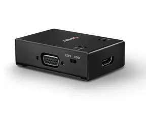 Lindy 32120 schwarz / EDID-Recorder / HDMI, VGA, DVI / 3840×2160 px / 3 Eingänge