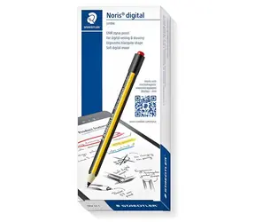 Staedtler Noris Digital Jumbo Schwarz-Gelb / Stift / passive EMR-Technologie / ohne Batterie / 5 Ersatzspitzen