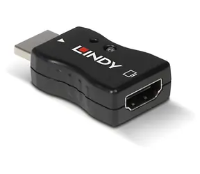 Lindy 32119 EDID-Emulator schwarz / Adapter / HDMI / 4K / HDCP