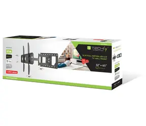Techly ICA-PLB-148L / TV-Wandhalterung / 32-65" / VESA / 45 kg / voll verstellbar / schlank