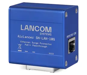 Lancom AirLancer SN-LAN-10G / Überspannungsschutz / 10-Gigabit-Ethernet / PoE 802.3 AF/at/bt / -40 bis 85 °C