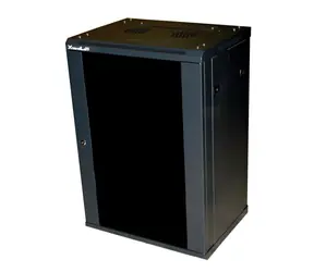 Xtendlan Wandrack 18 HE/600 x 450 mm / Rack / einteilig / geteilt / Glastür