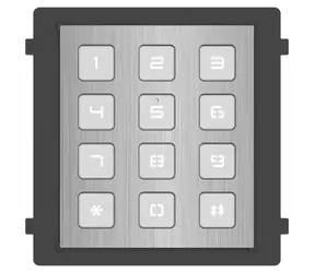 HIKVISION DS-KD-KP/S / Intercom-Modul mit Tastatur / Edelstahl