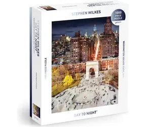 Galison Puzzle Washington Square Park Tag und Nacht / 1000 Teile / 50,8 × 68,6 cm