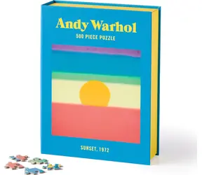 Galison Puzzle Andy Warhol: Sonnenuntergang / 500 Teile / 35,6 × 47 cm