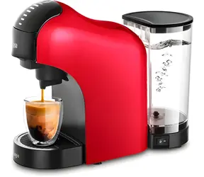 Ufesa Bellagio rot / Kaffeemaschine / Mehrkapselsystem / Dolce Gusto, Nespresso, gemahlener Kaffee / 1400 W / 15 bar