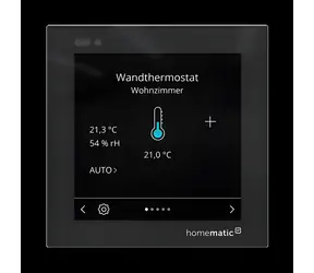 Homematic IP-Glasdisplay PLUS / Bedienfeld / HmIP-WGD-PL