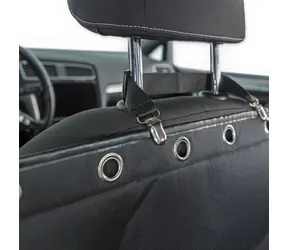 TRIXIE Autositzbezug für die Rückbank, schwarz / Autositzbezug / 1,45 x 1,60 m / Baumwolle, Polyester / für Hunde