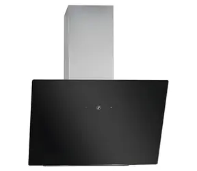 Bomann DU 7606.1 schwarz/Edelstahl / Dunstabzugshaube / Wandmontage / Breite 60 cm / 9 Leistungsstufen / A++