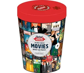 Ridley's Games Puzzle-Bucket-List: 50 Filme, die Sie unbedingt sehen müssen / 1000 Teile