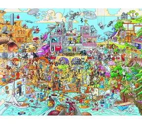 HEYE Puzzle Hollyworld / 1500 Teile / 80 × 60 cm