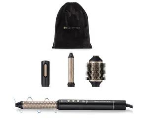 Bellissima 21006 PRODIGY schwarz / Heißluft-Stylinggerät / Keramikoberfläche / Ionentechnologie / 1200 W