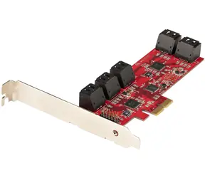 StarTech 10P6G-PCIE-SATA-Karte / SATA-Controller / PCI Express / 10x SATA 6 Gb/s / ASMedia ASM1062