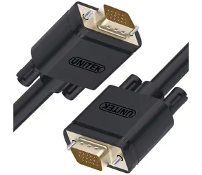 Unitek Y-C508G schwarz / VGA-Kabel (D-Sub) - VGA (D-Sub) / 20 m